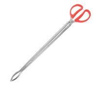LABRIMP Tijeras Pesca Metálicas de Acero Diseño Ergonómico para Atrapar Cangrejos y Anguilas en Exteriores, Herramienta Versátil y Amigable Criaturas Acuáticas