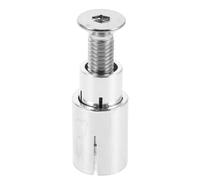 LABRIMP Tornillos de Expansión para Tapas Extremos del Manillar de Motocicleta, Acero Inoxidable M8, Soporte Estable y Fácil Instalación para Espejos Retrovisores