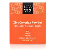 Labs212 - Complejo de Zinc en Polvo: Gluconato, Picolinato, Citrato (45 g / 1,587 oz.)