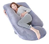 Labtec Almohada Embarazada Dormir, Almohada Maternidad y Cuerpo en Forma de U, Almohada de Cuerpo Completo, Caderas de Maternidad, piernas, Vientre para Embarazo y Espalda Almohada