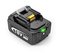 LabTEC Batería de 18 V para Makita, 5,0 Ah de iones de litio, compatible con Makita BL1860B, BL1860, BL1850, BL1840, BL1830, BL1820, BL1815, BL1825, BL1835, BL1845, LXT-400