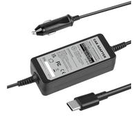 LabTEC Cargador de Coche USB-C de 12 V-24 V, Adaptador de Corriente Universal de 90 W y 65 W para MacBook Pro/Air, Thinkpad, Acer, ASUS, Chromebook, Samsung, DELL y más Dispositivos Tipo C