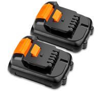 LabTEC Pack de 2 DCB121 12V/10.8V 4000mAh/4.0Ah Batería de litio para DeWalt 12V Batería DCB120 DCB121 DCB127, para Dewalt DCD DCF DCK D CS DCT Serie Batería de repuesto para herramientas