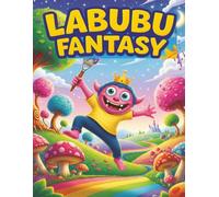 Labubu Fantasy: Fantasy coloring book for kids | A Cute Monster Coloring Book | 8.5*11 Inches Large Coloring Area | Bold Outline | Kids Engaging Activity based | Reduce Kids Screen-time