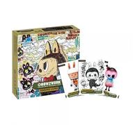 LABUBU How 2 Work Collectible Trading Card - The Monsters Series 3 Hobby Box Display (10 Boosters con cartas coleccionables) Sealed NUEVO y BB-Toy-Trades Toploader