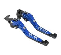 LABUNE Juego manetas Freno para Yam&aha MT125 MT 125 MT-125 2014-2023 Accesorios De Motocicleta CNC Mango De Palancas De Embrague De Freno Extensible Plegable Ajustable