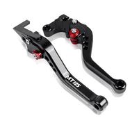 LABUNE Juego manetas Freno para Yam&aha MT125 MT 125 MT-125 2014-2023 Accesorios De Motocicleta CNC Mango De Palancas De Embrague De Freno Extensible Plegable Ajustable