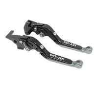 LABUNE Juego manetas Freno para Yam&aha MT125 MT 125 MT-125 2014-2023 Accesorios De Motocicleta CNC Mango De Palancas De Embrague De Freno Extensible Plegable Ajustable