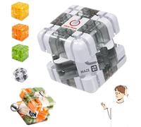 Labyrinth 3D Puzzle Cube, Maze Magic Cube - Educational Stress, Relief Puzzle Toy, Puzzles Mazes Balls Intelligence Cubes Logical Thinking Anti Education Fun Hand-Eye Coordination Toys(#B)