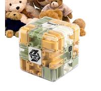 Labyrinth Cube Toys 8.5cm ABS | de interactivos para niños Adultos | Juego de Educativo para Promover la resolución de Problemas de concentración | Fiestas de la escuel
