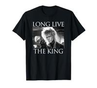 Labyrinth Long Live The King Jareth Photo Retro Fantasy Camiseta