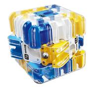 Labyrinth Maze Cubo, 3D Puzzles Labyrinth Cube, Juguete De Entrenamiento Cerebral De Conciencia Espacia, Aprendizaje de Juguetes para niños, Adultos, cumpleaños (Azul)