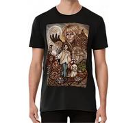Labyrinth T Shirt Labyrinth Sarah Ludo Goblins Inside of The Labyrinth Fantasy Adventure Ambrosius Sir Didymus Mens