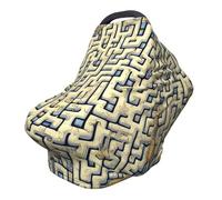 Labyrinth Treasure Map - Funda versátil para silla de paseo con impresión completa, especialmente diseñada para tu bebé