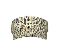 Labyrinth Treasure Map - Sombreros deportivos con viseras para adultos, perfectos para uso diario al aire libre, color negro