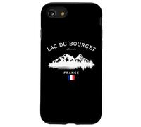 Lac du Bourget Savoie France Mountain Resort Bandera de Francia Carcasa para iPhone SE (2020) / 7 / 8