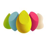 LAC Esponjas Maquillaje Cara 5 Piezas - Esponja Maquillaje Beauty Blender Ideal para Líquidos, Cremas y Polvos (Multicolor)