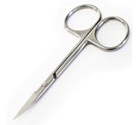 LAC FOR YOU Tijeras Uñas y Cutículas de Acero Inox 9 cm - Tijeras Cortar Uñas para Manicura y Pedicura - Corte Preciso para Manos y Pies