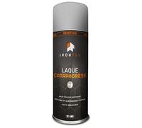 Laca Cataforesis Gris | IRONTEK Expert Auto | 400 ML | Aerosol Antióxido Chasis | 3en 1 Fosfato Acrílico | Secado Rápido y Resistencia Duradera | Protección Metal Desnudo Acabado Satén