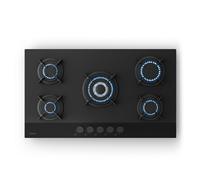 laca de gas Velaire | 5 fuegos con encendido eléctrico | compatible con gas natural y GLP | 10400 W | 90 cm