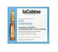 laCabine Ampollas Eye Contour 10x2ml | Reduce Ojeras, Bolsas y Arrugas | Contorno de Ojos con Cafeína, Péptidos y Ácido Hialurónico | Mirada Radiante y Descansada