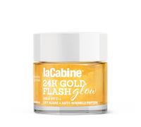 laCabine Crema 24K Gold Flash 50ml - Efecto Glow Inmediato con Partículas de Oro, Vitamina C y Activos Energizantes, Tensor Iluminador y Antioxidante