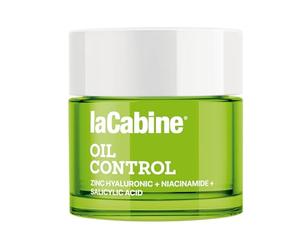 laCabine Crema Oil Control 50ml - Tratamiento Facial para Piel Grasa con Zinc, Niacinamida y Ácido Salicílico, Matificante, Reductor de Poros e Imperfecciones