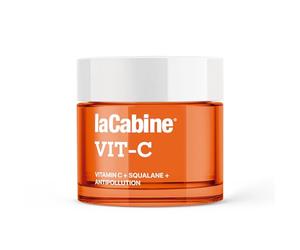 laCabine Crema Vit-C Facial Iluminadora con Vitamina C 50ml - Hidratante Antiedad, Antioxidante, Oil Free, Textura Fluida