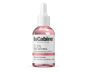 laCabine Sérum-Crema 0.3% Pro-Retinol - Potente 2-en-1 Antiarrugas e Hidratante | Mejora Textura, Reduce Líneas y Aumenta Firmeza | Textura Híbrida de Rápida Absorción