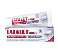 Lacalut Protector de encías activo y suave color blanco, paquete de 6 unidades (6 x 75 ml)