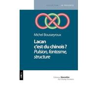 Lacan c'est du chinois ?: Pulsion, fantasme, structure (In Progress)