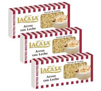 Lacasa 3x Turrón de Arroz con Leche 225 G