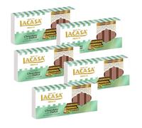 Lacasa 5x Turrón Chocolate estilo Dubai con Pistacho y Kataifi 225g