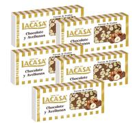 Lacasa 5x Turrón de Chocolate y Avellanas 250 G