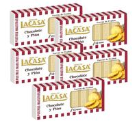 Lacasa 5x Turrón de Chocolate y Piña 225 G