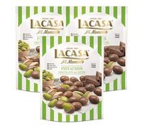 Lacasa Lote de 3x Bolsitas Mi Momento Pistacho con Chocolate con leche 100G