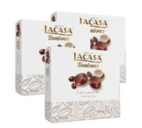 Lacasa Lote de 3x Caja de Bombones Café con leche 200G