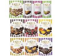 Lacasa Mi Momento pack 10 sabores: almendra , arándano , mango , naranja , pasas , nueces y pistacho recubiertos de chocolate | 1,095kg