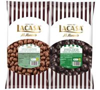 Lacasa Mi momento Pack 2 kg: deliciosas bolas de Anacardo leche y Avellana con chocolate Negro