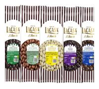 Lacasa pack 5kg deliciosas bolas de frutos secos con chocolate: Pasas de Corinto Negro,Almendra Leche,Almendra Blanco,Anacardo leche,Avellana Negro