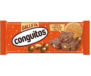 Lacasa, Turrón de Conguitos con Galleta, 180g