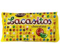 Lacasitos Chocolate Gracera de Chocolate con Leche Recubierta con Azúcar Coloreado - 1000 gr