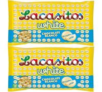 Lacasitos pack 2KG: 2x bolsa Lacasitos grageas chocolate blanco 1kg