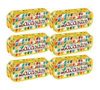 Lacasitos pack 6 x estuche escolar con 5 tubos de 20g