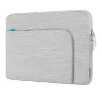 Lacdo 14 Pulgadas Funda Protectora Portátiles para ASUS VivoBook/Zenbook 14, 14 Pulgadas Lenovo V14 / IdeaPad Flex 5 / ThinkPad, Huawei Matebook D14, HP Acer DELL Chromebook Bolsa Impermeable, Gris