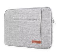 Lacdo 15.6 Pulgadas Funda Protectora para Portátiles para Lenovo IdeaPad/ThinkPad 15, HP Pavilion 15, ASUS TUF Gaming/ZenBook 15, Acer Aspire 5 3, Samsung DELL Chromebook Bolsa Funda Blanda, Gris