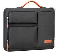 Lacdo 360° Protectora 15-16" Funda Portátil para Acer HP Lenovo DELL ASUS Laptop Bolsa, 16" New MacBook Pro M5 Pro/MAX A3428 A3429 2026, M4/M3/M2/M1 Pro/MAX A3403 A3186 A2991 A2780 2024-2019, Negro
