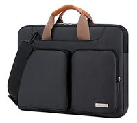 Lacdo 360° Protectora Funda Portátil Computer Case para 16" New MacBook Pro M5 Pro/Max A3428 A3429 2026, M4/M3/M2 /M1 Pro Max A3403 A3186 A2991 A2780 A2485 2024-2019, 15" Surface Laptop 7th, Negro