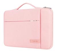 Lacdo 360° Protectora Funda Portátil para 13" New MacBook Air M4 A3240 2025/M3 A3113/M2 A2681/M1 A2337, 13" MacBook Pro M2/M1 A2338 A2251 A2289, 13" iPad Air M3 /iPad Pro M4 Borsa Computer Bag,Durazno