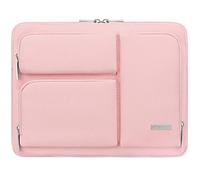 Lacdo 360° Protectora Funda Portátiles para 13" New MacBook Air M5 A3449 2026, M4 A3240 2025/M3 A3113/M2 A2681/M1 A2337, 13" New MacBook Neo A18 Pro A3404 2026, 13" iPad Pro M5/iPad Air M4, Rosado